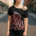 New Zealand Mangopare Tamanako Cross Shoulder Shirt Aotearoa Maori - Aussie Hoodie