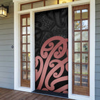 New Zealand Mangopare Tamanako Door Cover Aotearoa Maori - Aussie Hoodie