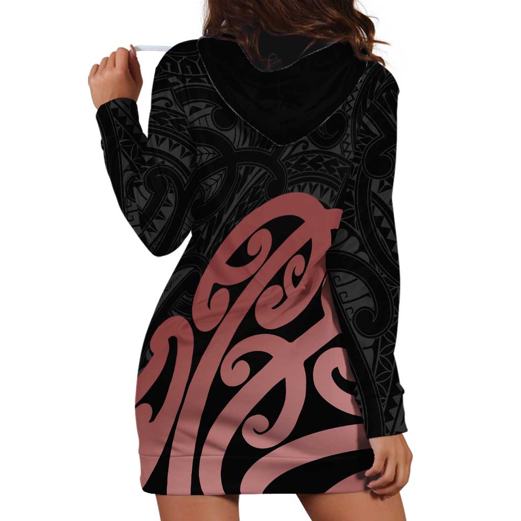 New Zealand Mangopare Tamanako Hoodie Dress Aotearoa Maori