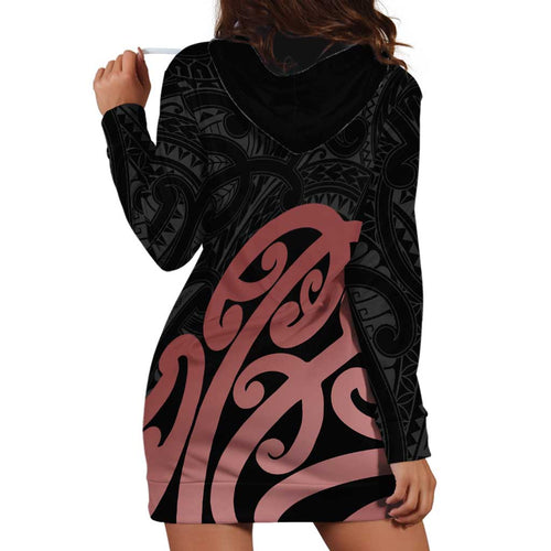 New Zealand Mangopare Tamanako Hoodie Dress Aotearoa Maori