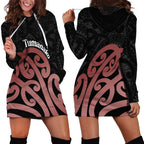 New Zealand Mangopare Tamanako Hoodie Dress Aotearoa Maori