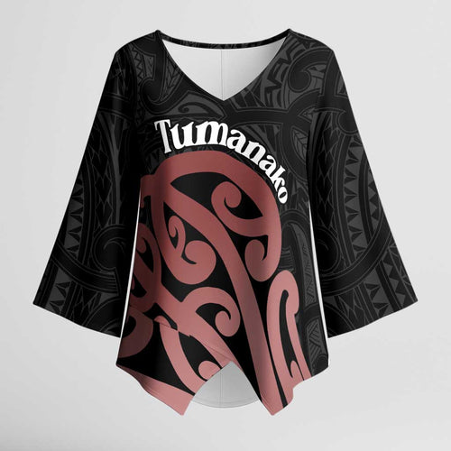 New Zealand Mangopare Tamanako Kimono Sleeve Blouse Aotearoa Maori - Aussie Hoodie