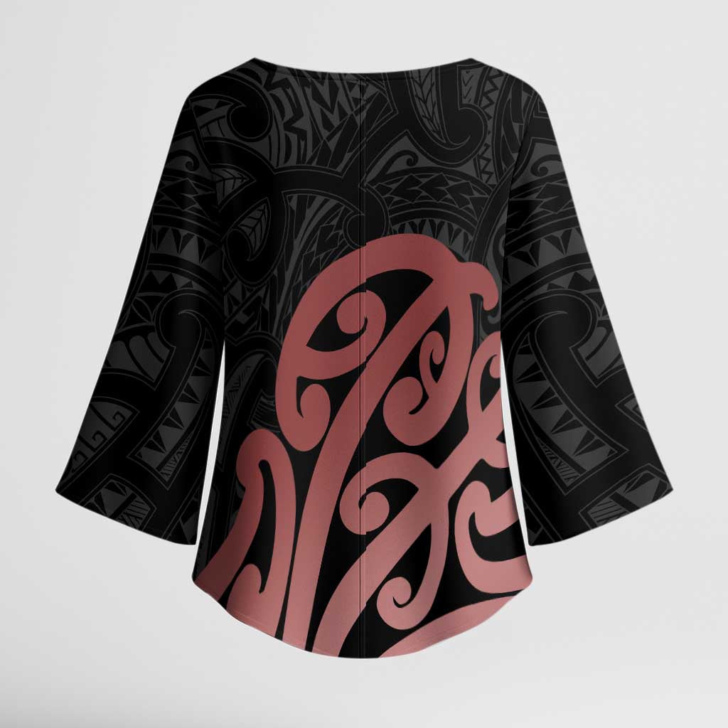 New Zealand Mangopare Tamanako Kimono Sleeve Blouse Aotearoa Maori - Aussie Hoodie