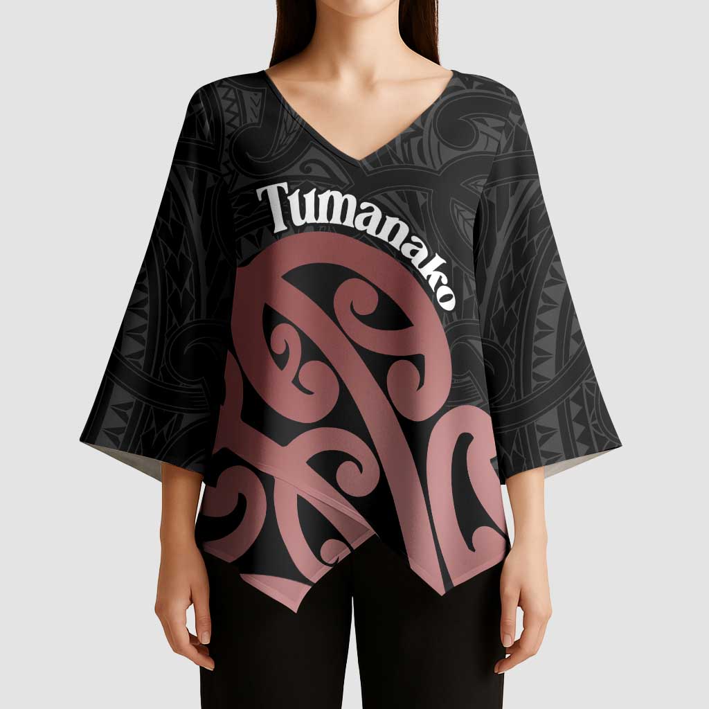 New Zealand Mangopare Tamanako Kimono Sleeve Blouse Aotearoa Maori - Aussie Hoodie