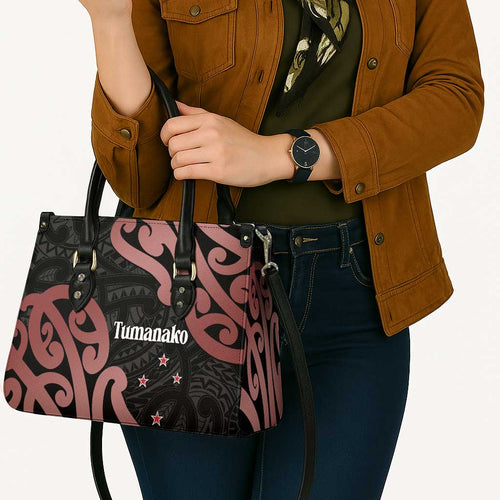 New Zealand Mangopare Tamanako Leather Bag Aotearoa Maori - Aussie Hoodie