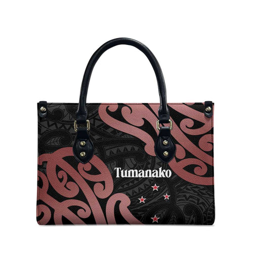 New Zealand Mangopare Tamanako Leather Bag Aotearoa Maori - Aussie Hoodie