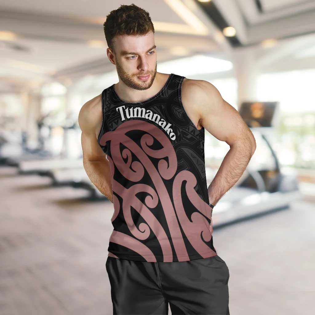 New Zealand Mangopare Tamanako Men Tank Top Aotearoa Maori