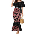 New Zealand Mangopare Tamanako Mermaid Dress Aotearoa Maori