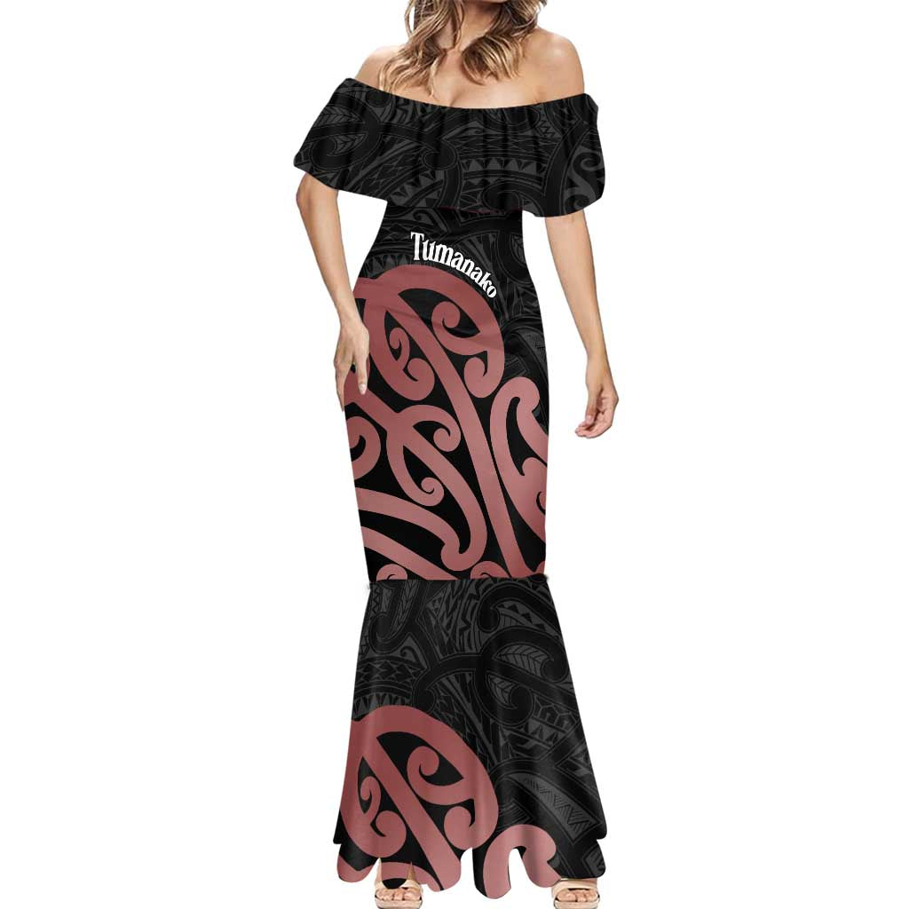 New Zealand Mangopare Tamanako Mermaid Dress Aotearoa Maori