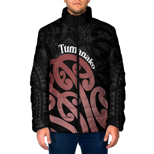 New Zealand Mangopare Tamanako Padded Jacket Aotearoa Maori - Aussie Hoodie
