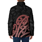 New Zealand Mangopare Tamanako Padded Jacket Aotearoa Maori - Aussie Hoodie