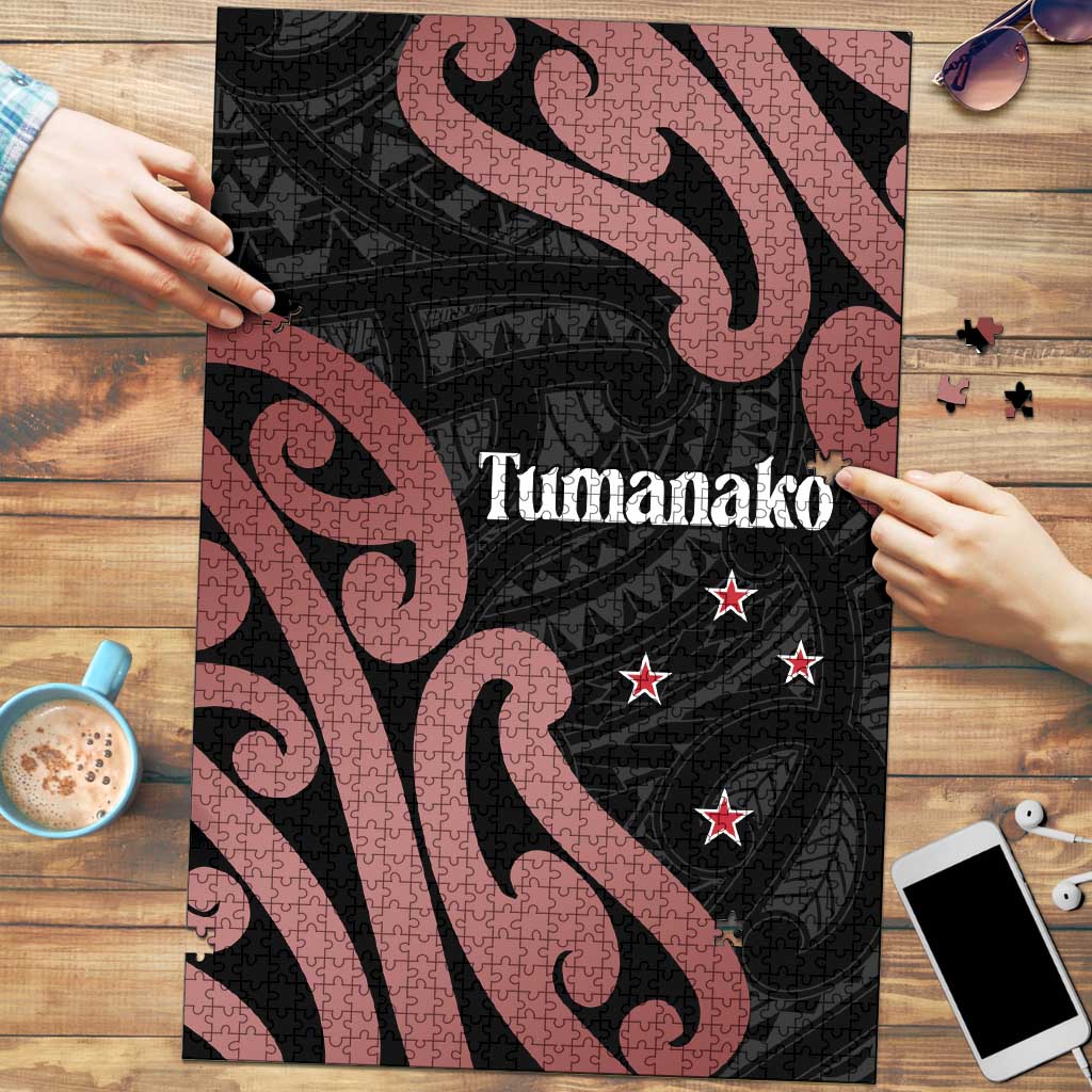 New Zealand Mangopare Tamanako Puzzle Aotearoa Maori - Aussie Hoodie