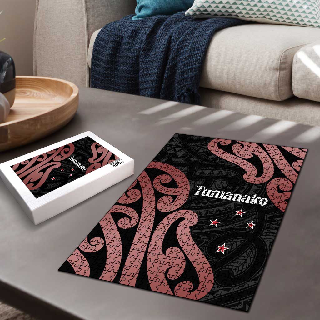 New Zealand Mangopare Tamanako Puzzle Aotearoa Maori - Aussie Hoodie