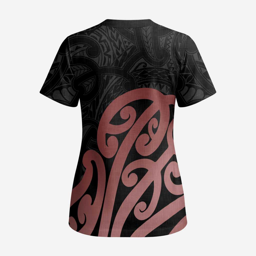 New Zealand Mangopare Tamanako Scrub Top Aotearoa Maori - Aussie Hoodie