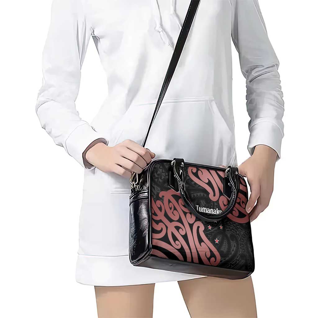 New Zealand Mangopare Tamanako Shoulder Handbag Aotearoa Maori