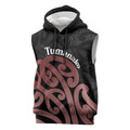 New Zealand Mangopare Tamanako Sleeveless Hoodie Aotearoa Maori - Aussie Hoodie