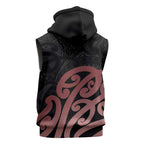 New Zealand Mangopare Tamanako Sleeveless Hoodie Aotearoa Maori - Aussie Hoodie