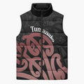 New Zealand Mangopare Tamanako Sleeveless Puffer Jacket Aotearoa Maori - Aussie Hoodie