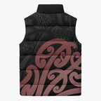 New Zealand Mangopare Tamanako Sleeveless Puffer Jacket Aotearoa Maori - Aussie Hoodie