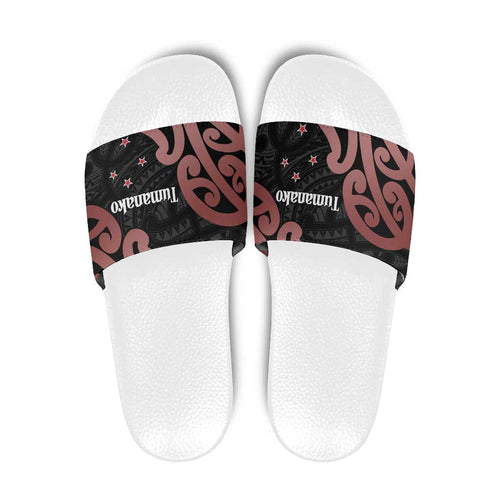 New Zealand Mangopare Tamanako Slide Sandals Aotearoa Maori - Aussie Hoodie