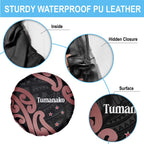 New Zealand Mangopare Tamanako Spare Tire Cover Aotearoa Maori