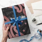 New Zealand Mangopare Tamanako Wrapping Paper Aotearoa Maori - Aussie Hoodie