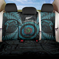 New Zealand Archery Back Car Seat Cover Aotearoa Silver Fern Maori - Aussie Hoodie