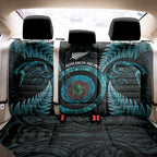 New Zealand Archery Back Car Seat Cover Aotearoa Silver Fern Maori - Aussie Hoodie