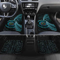 New Zealand Archery Car Mats Aotearoa Silver Fern Maori - Aussie Hoodie