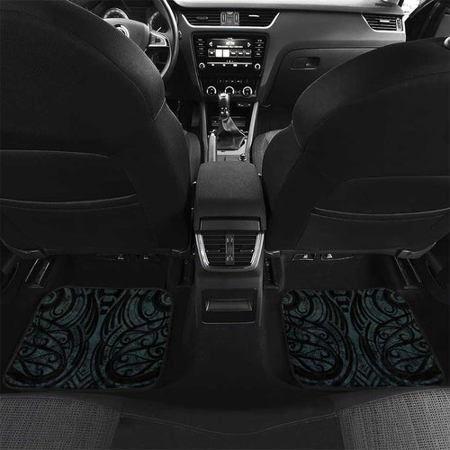 New Zealand Archery Car Mats Aotearoa Silver Fern Maori - Aussie Hoodie