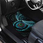New Zealand Archery Car Mats Aotearoa Silver Fern Maori - Aussie Hoodie