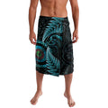 New Zealand Archery Lavalava Aotearoa Silver Fern Maori - Aussie Hoodie