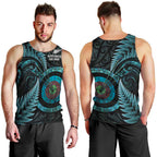 New Zealand Archery Men Tank Top Aotearoa Silver Fern Maori - Aussie Hoodie