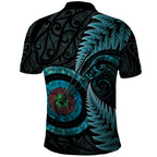 New Zealand Archery Polo Shirt Aotearoa Silver Fern Maori - Aussie Hoodie