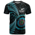New Zealand Archery T Shirt Aotearoa Silver Fern Maori - Aussie Hoodie