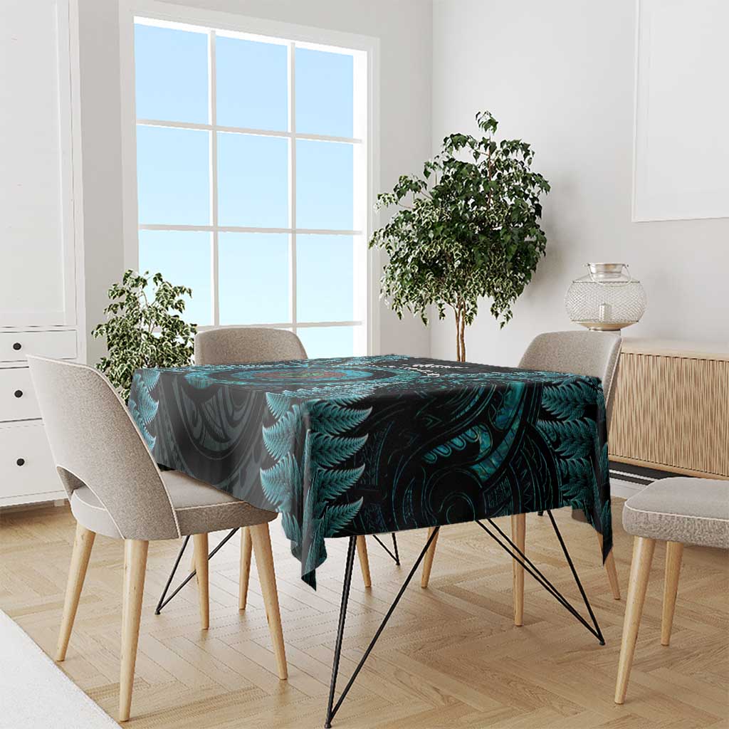 New Zealand Archery Tablecloth Aotearoa Silver Fern Maori - Aussie Hoodie