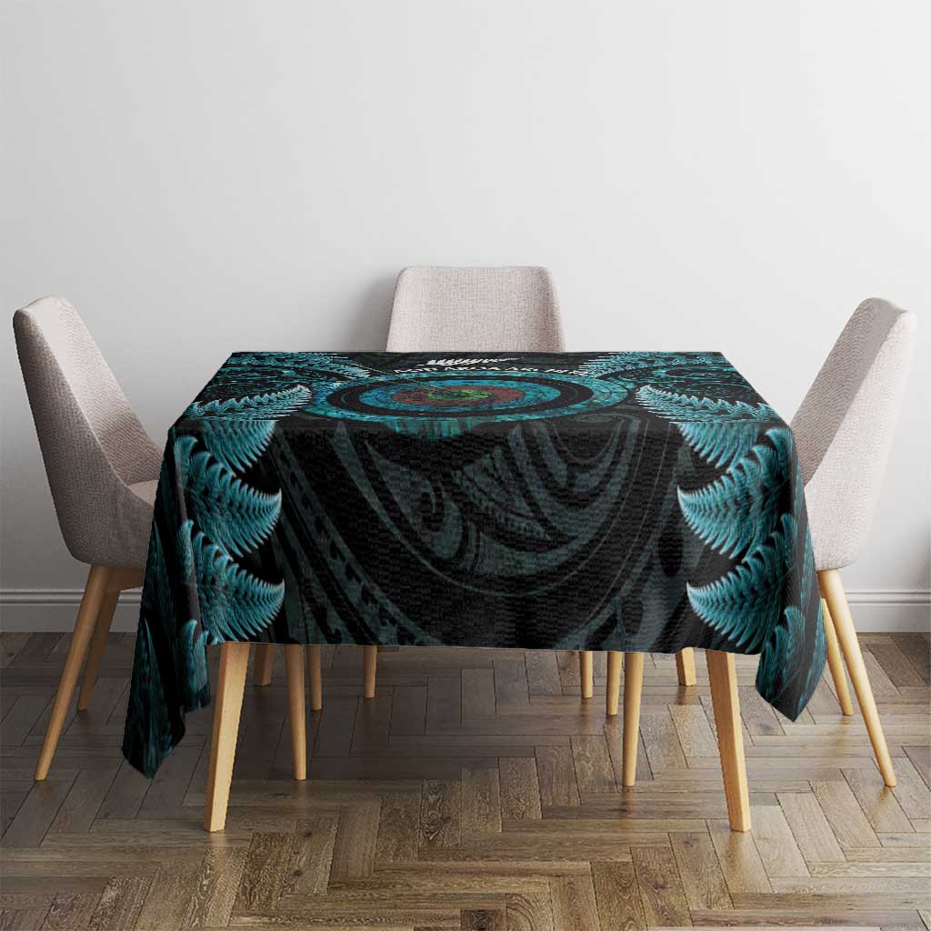 New Zealand Archery Tablecloth Aotearoa Silver Fern Maori - Aussie Hoodie