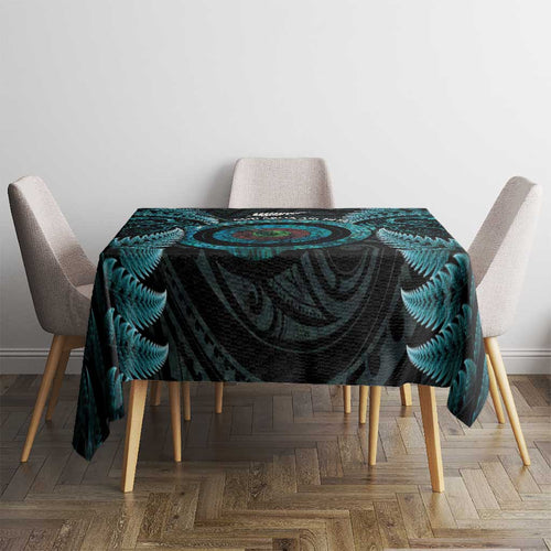 New Zealand Archery Tablecloth Aotearoa Silver Fern Maori - Aussie Hoodie