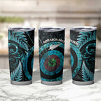 New Zealand Archery Tumbler Cup Aotearoa Silver Fern Maori - Aussie Hoodie