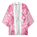 Australia Cricket Breast Cancer Personalised Kimono Pink Ribbon Aboriginal Art