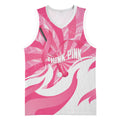 Australia Field Hockey Breast Cancer Personalised Basketball Jersey Think Pink Ribbon Aboriginal Art