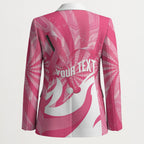 Australia Field Hockey Breast Cancer Personalised Blazer Think Pink Ribbon Aboriginal Art