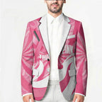 Australia Field Hockey Breast Cancer Personalised Blazer Think Pink Ribbon Aboriginal Art