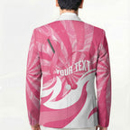 Australia Field Hockey Breast Cancer Personalised Blazer Think Pink Ribbon Aboriginal Art
