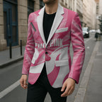 Australia Field Hockey Breast Cancer Personalised Blazer Think Pink Ribbon Aboriginal Art
