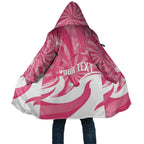 Australia Field Hockey Breast Cancer Personalised Cloak Think Pink Ribbon Aboriginal Art