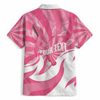 Australia Field Hockey Breast Cancer Personalised Hawaiian Shirt Think Pink Ribbon Aboriginal Art