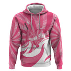 Australia Field Hockey Breast Cancer Personalised Hoodie Think Pink Ribbon Aboriginal Art