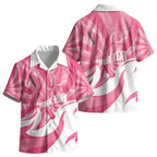 Australia Field Hockey Breast Cancer Personalised Kid Hawaiian Shirt Think Pink Ribbon Aboriginal Art