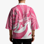 Australia Field Hockey Breast Cancer Personalised Kimono Think Pink Ribbon Aboriginal Art